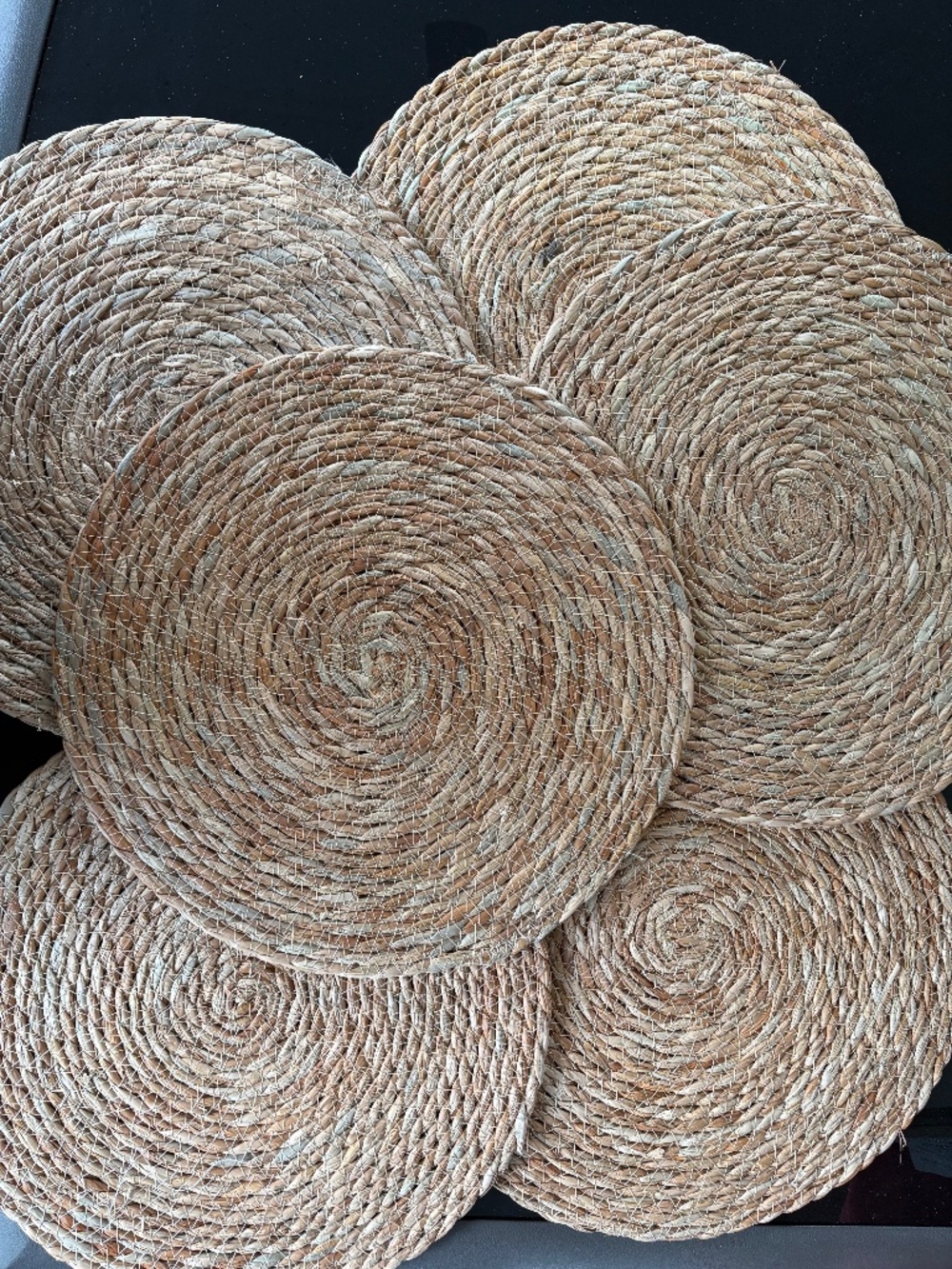Set of 6 Woven Mats